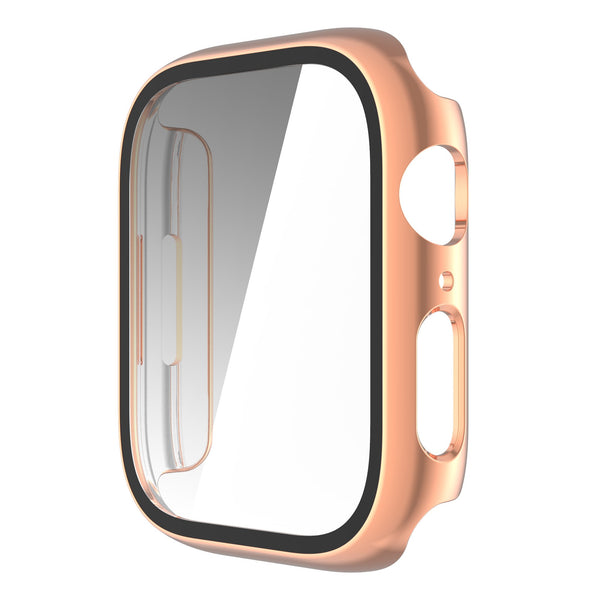 Apple Watch iWatch Series 7 Case With Tempered Glass Shockproof Full Cover - 41mm - Rose Gold - www.coverlabusa.com