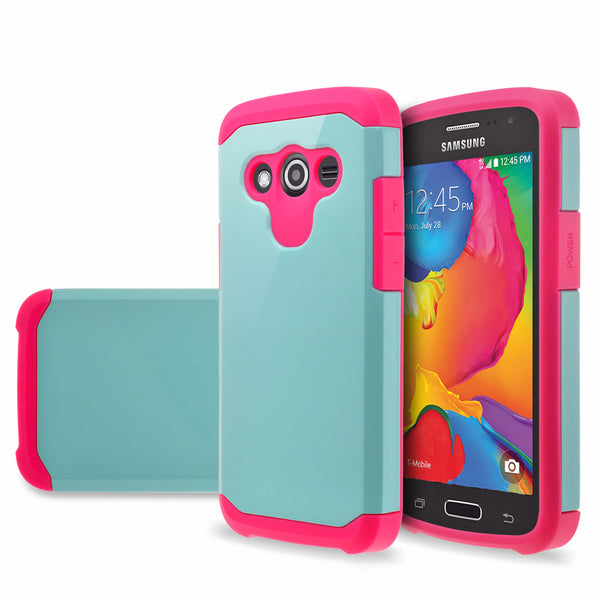 Galaxy Avant Case, teal/hot pink www.coverlabusa.com