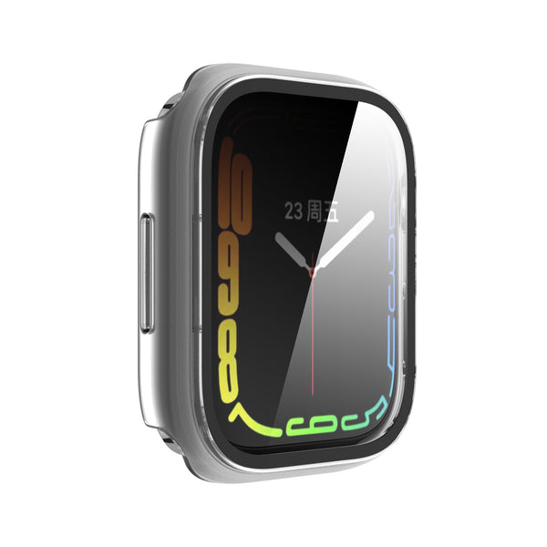 Apple Watch iWatch Series 7 Case With Tempered Glass Shockproof Full Cover - 41mm - Clear - www.coverlabusa.com