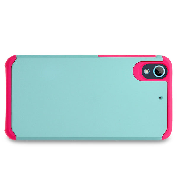 HTC Desire 626 Case, teal/hot pink www.coverlabusa.com