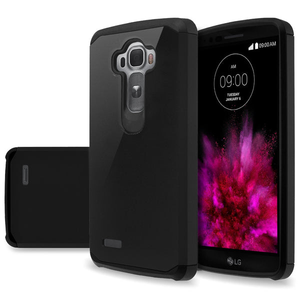 LG G4 Hybrid Case Cover - Black - www.coverlabusa.com 