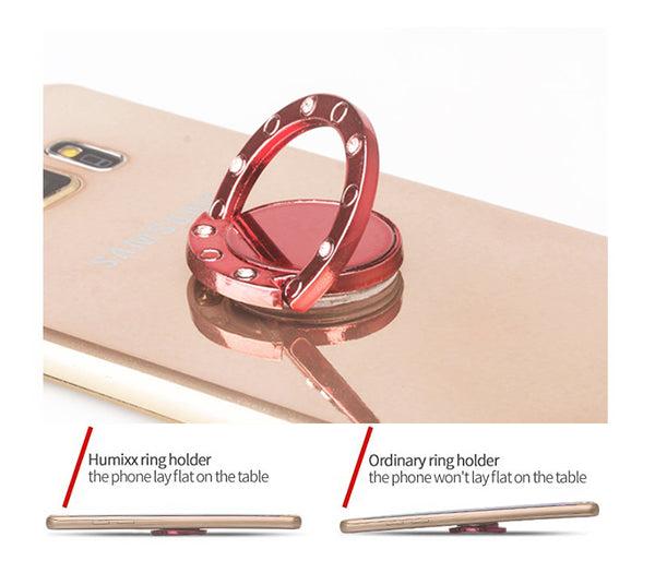 Finger Ring Grip Stand for cell phone - rose gold - www.coverlabusa.com 