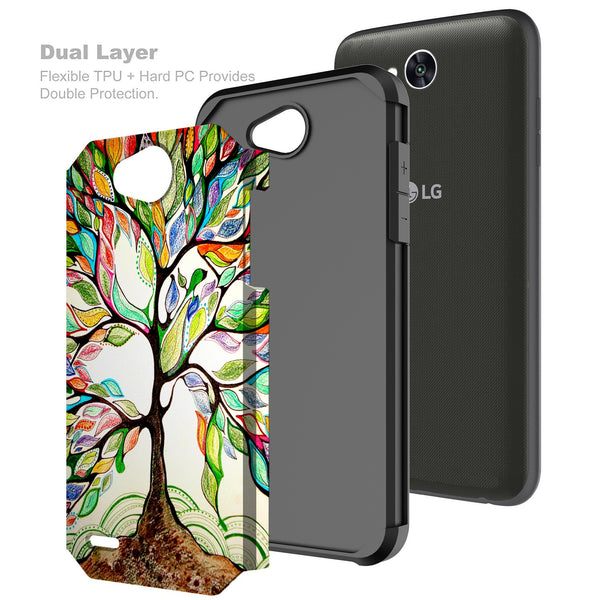 lg x power 2 hybrid case - vibrant tree - www.coverlabusa.com