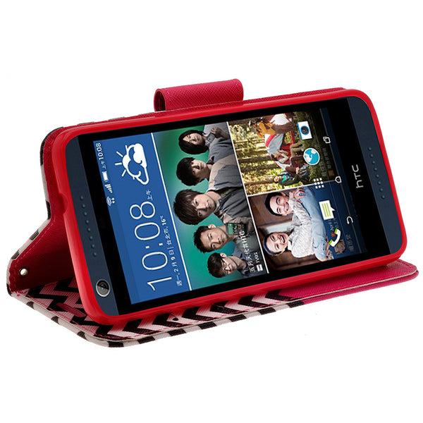 HTC Desire 626 Case - Hot Pink Anchor - www.coverlabusa.com
