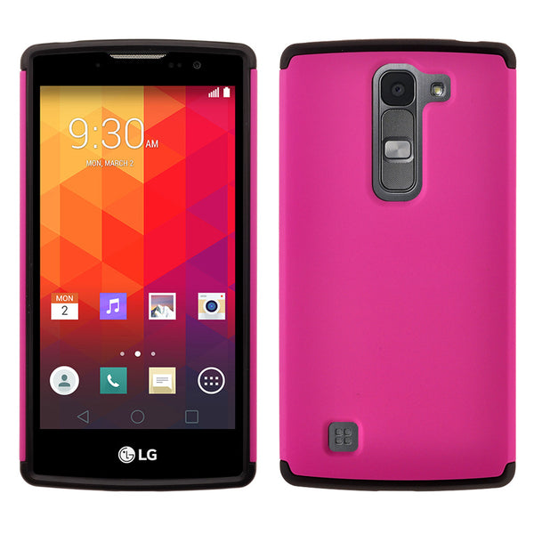 LG Volt2 Slim Hybrid Dual Layer Case - Hot Pink/Black  - www.coverlabusa.com