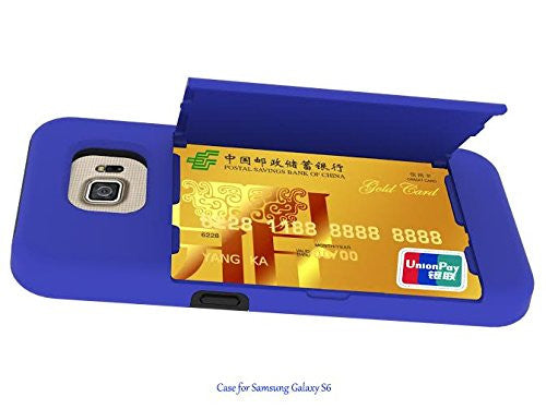 samsung galaxy s6 case hybrid with card slots - coverlabusa.com