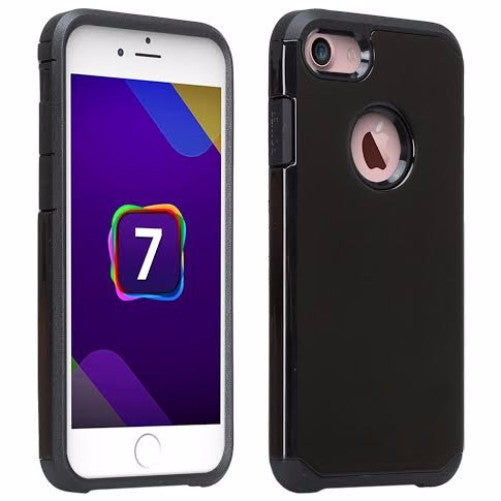 iphone 7 case, iphone 7 hybrid case black - www.coverlabusa.com