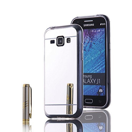 Galaxy J3 Case, Galaxy Sky, Galaxy Express Prime Case, Galaxy Sol, Galaxy Amp Prime - mirror silver - www.coverlabusa.com