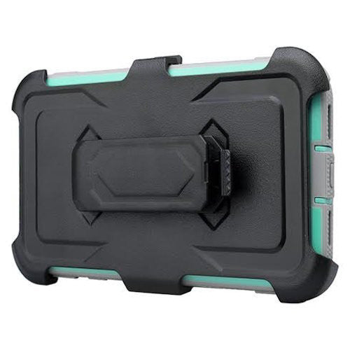 google pixel xl shockproof armor holster shell combo - teal - www.coverlabusa.com