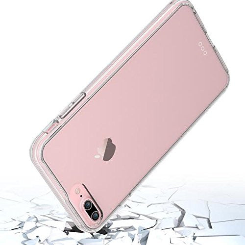 apple iphone 7 plus slim non slip bumper case clear - www.coverlabusa.com