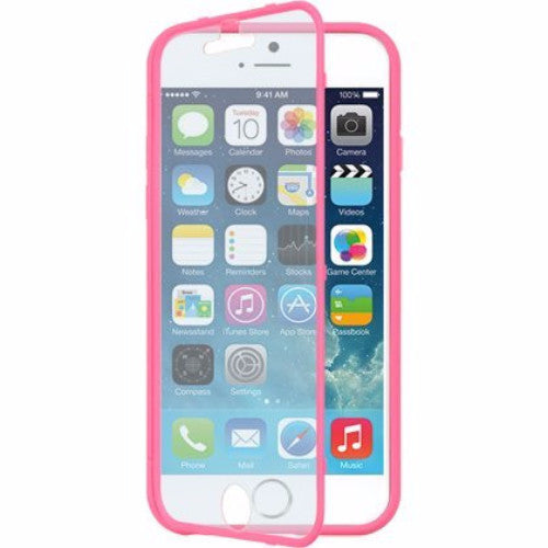 iphone 6 full body tpu case with screen protector - hot pink - www.coverlabusa.com