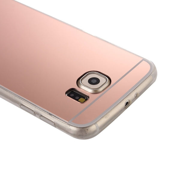 Samsung Galaxy J3 Emerge Case - Mirror Rose Gold - www.coverlabusa.com