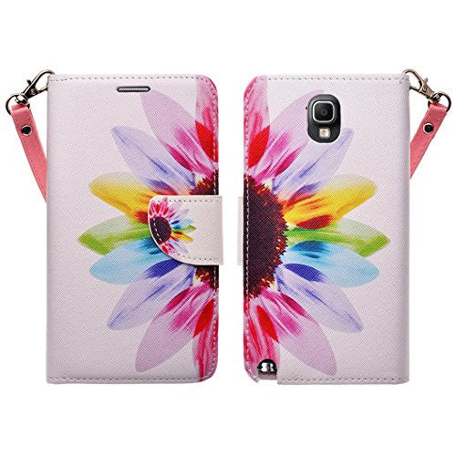samsung galaxy note 3 leather wallet case - vivid sunflower - www.coverlabusa.com
