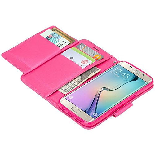 samsung galaxy j7 case - hot pink wallet - www.coverlabusa.com