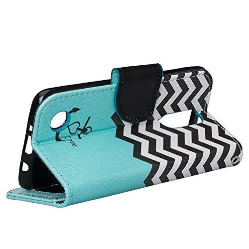 lg aristo leather wallet case - teal anchor - www.coverlabusa.com