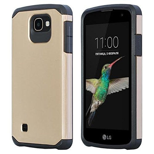 LG Optimus Zone 3 Cases | LG K4 Cases | LG Spree Cases | LG Rebel Cases - gold - www.coverlabusa.com