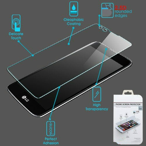 lg stylo 3 tempered glass screen protector - clear - www.coverlabusa.com