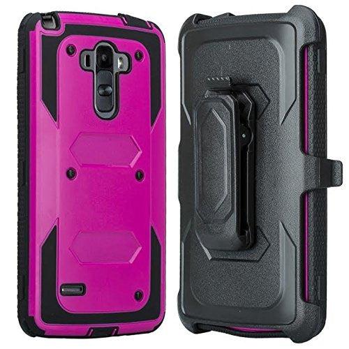 LG G Stylo Case, LG G Vista 2 Heavy Duty Case - Purple - www.coverlabusa.com