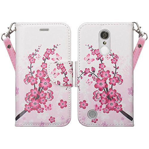 lg aristo leather wallet case - cherry blossom - www.coverlabusa.com