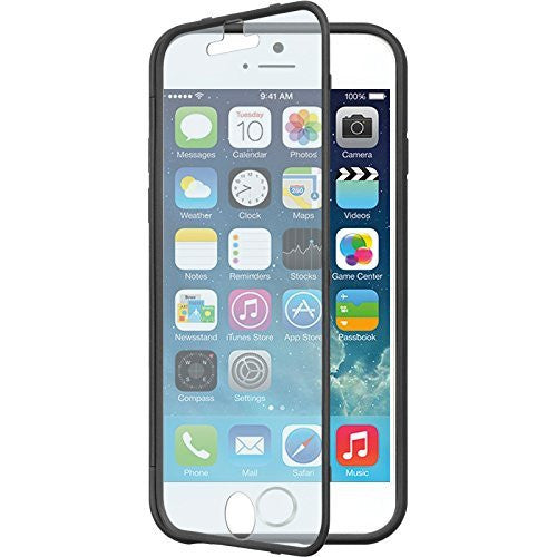 iphone 6 full body tpu case with screen protector - black - www.coverlabusa.com