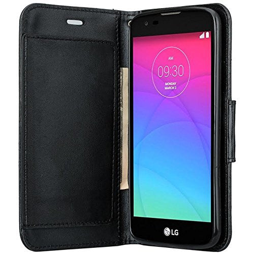 LG K8 wallet case - www.coverlabusa.com - black