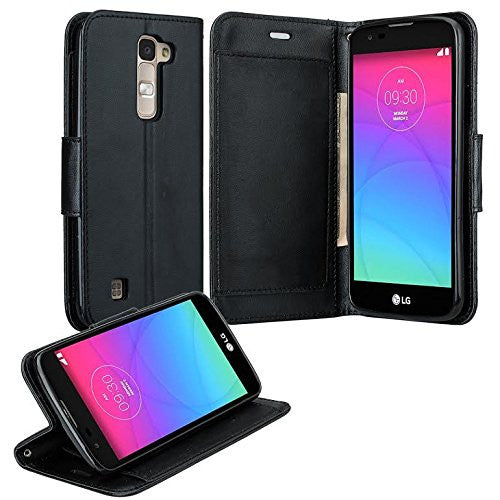 LG K7 wallet case - www.coverlabusa.com - black