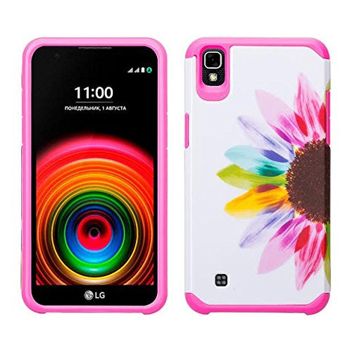 LG Tribute HD | Volt 3 Hybrid Case - Sunflower - www.coverlabusa.com