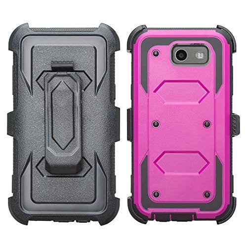 samsung j3 emerge case, holster with tempered glass - www.coverlabusa.com