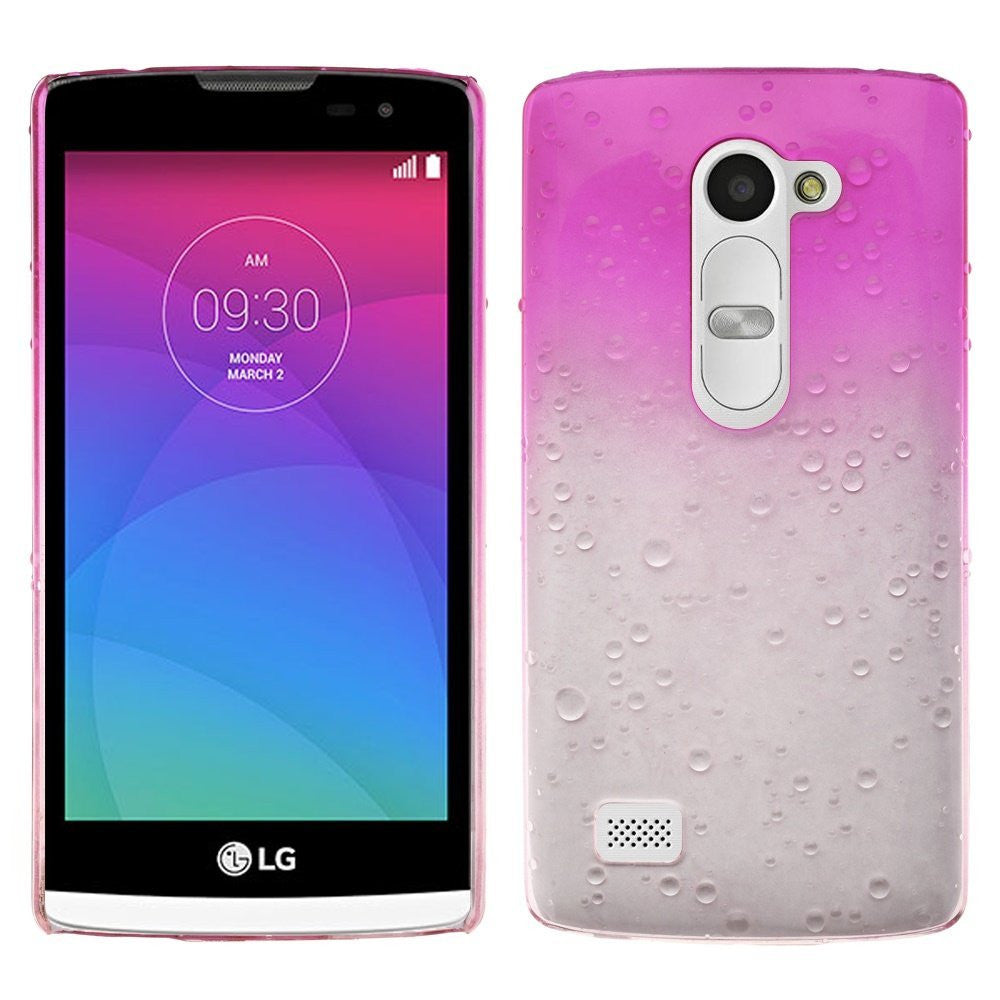LG Leon LTE Case | Lg Tribute 2 Case | LG Power | LG Sunset | LG Destiny | LG Risio Case,  Ultra Slim Raindrop - Purple - www.coverlabusa.com 