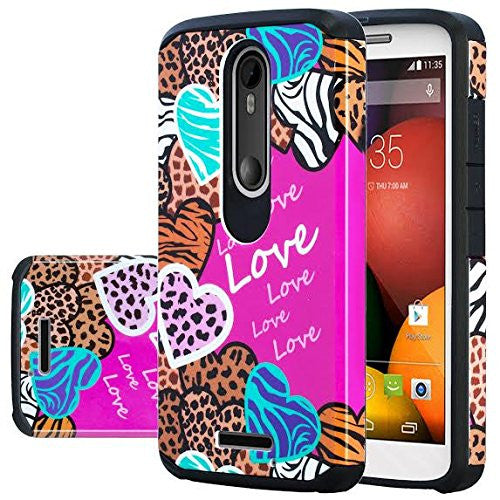 Motorola Droid Turbo 2 Case | Moto X Force Case | Kinzie Bounce Case - animal love - www.coverlabusa.com