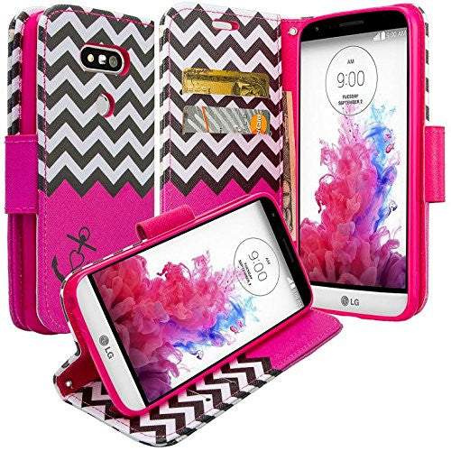 lg g5 wallet case - hot pink anchor - www.coverlabusa.com