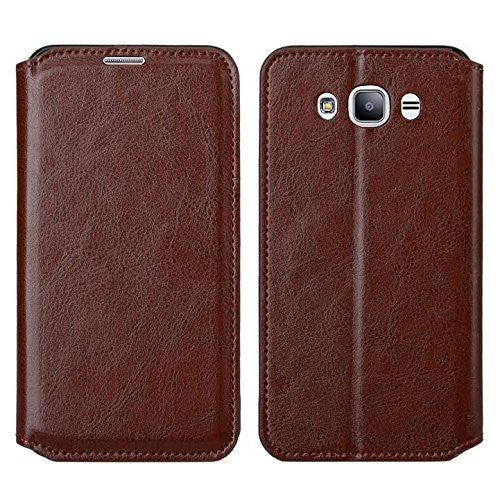 Galaxy J7 2016 Case, J710 wallet case - brown - WWW.COVERLABUSA.COM