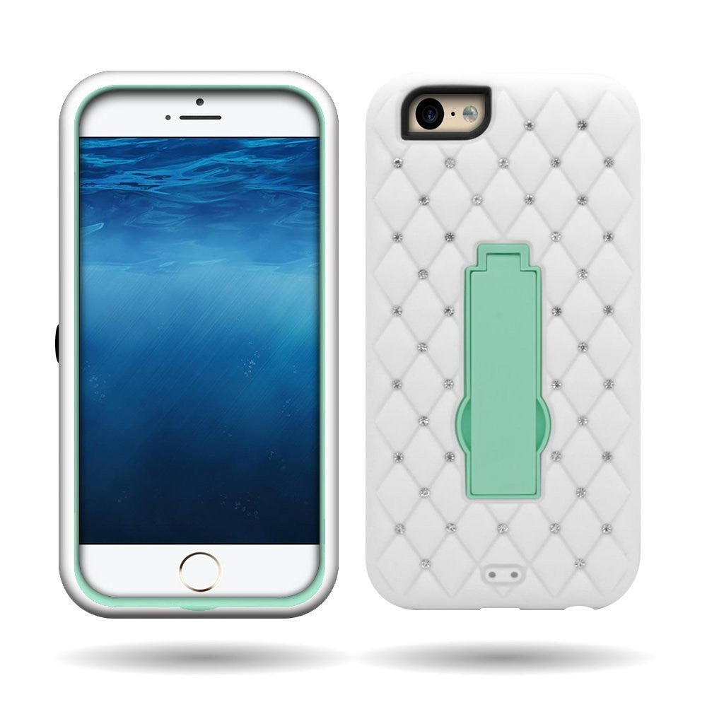 iphone 6 case - white teal - www.coverlabusa.com