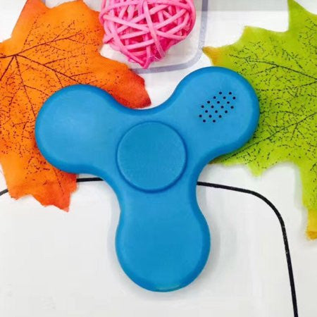 FIDGET SPINNER bluetooth speaker - blue - www.coverlabusa.com