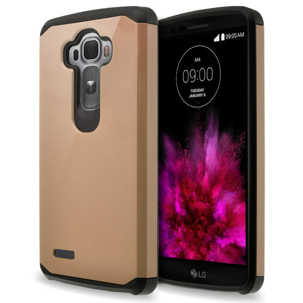 LG G4 Hybrid Case Cover - Gold - www.coverlabusa.com 