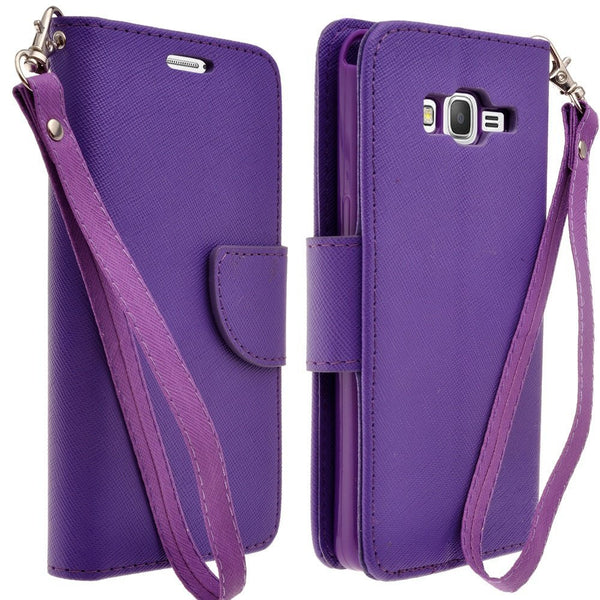 galaxy core prime wallet case - purple - www.coverlabusa.com