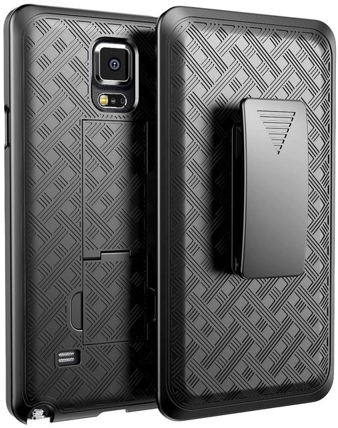 Galaxy Note 4 Case Holster Shell Combo - Black - www.coverlabusa.com