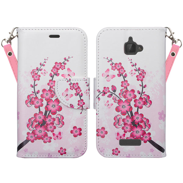 coolpad catalyst wallet case - cherry blossom - www.coverlabusa.com