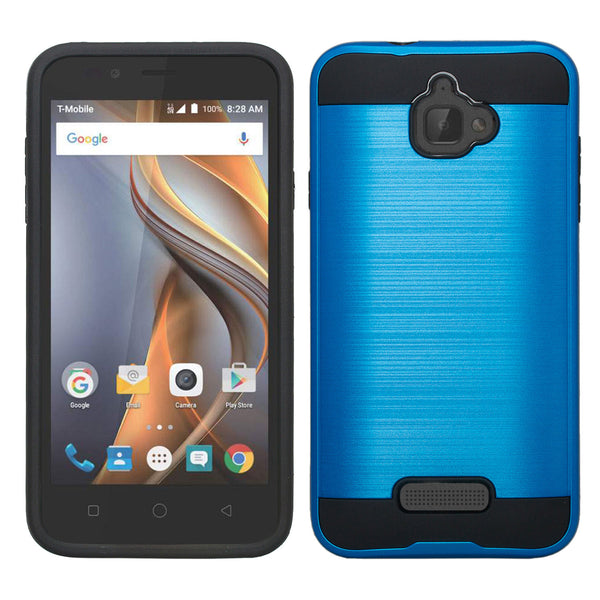 coolpad catalyst case cover - brush blue - www.coverlabusa.com