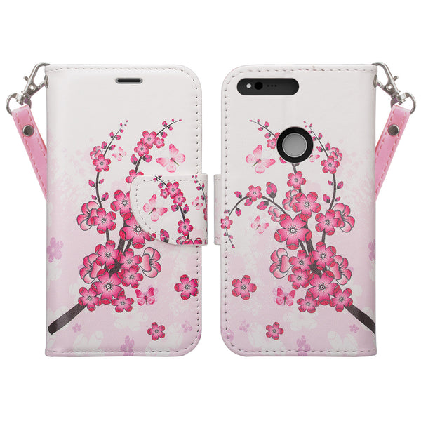 google pxiel cover,pixel wallet case - cherry blossom - www.coverlabusa.com