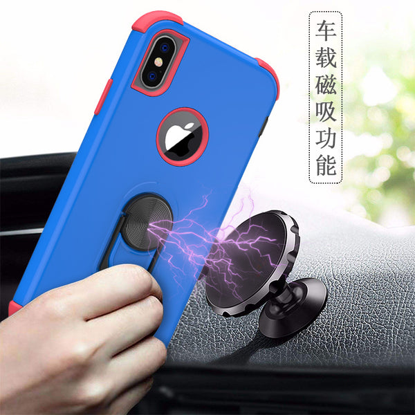 apple iphone xs max sgp ring - blue/pink - www.coverlabusa.com