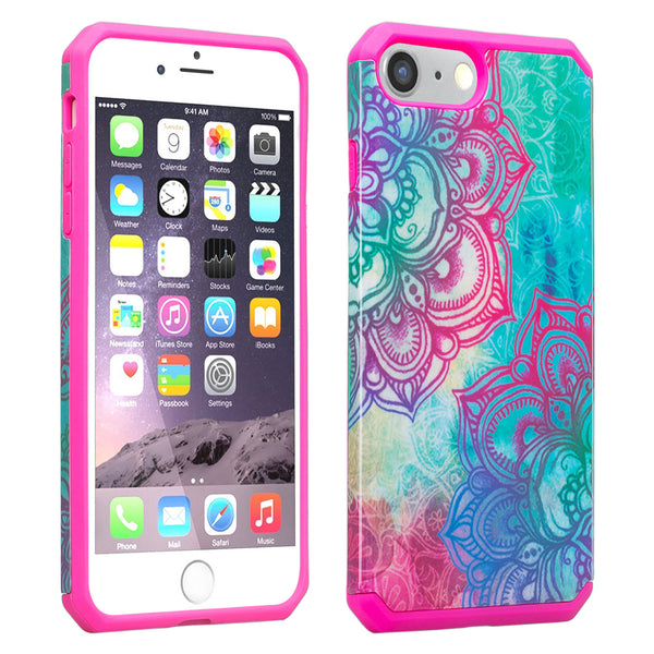 apple iphone 8 plus case, iphone 8 plus hybrid case - thornapple - www.coverlabusa.com