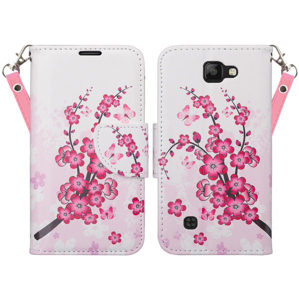 lg k3 wallet case - cherry blossom - www.coverlabusa.com