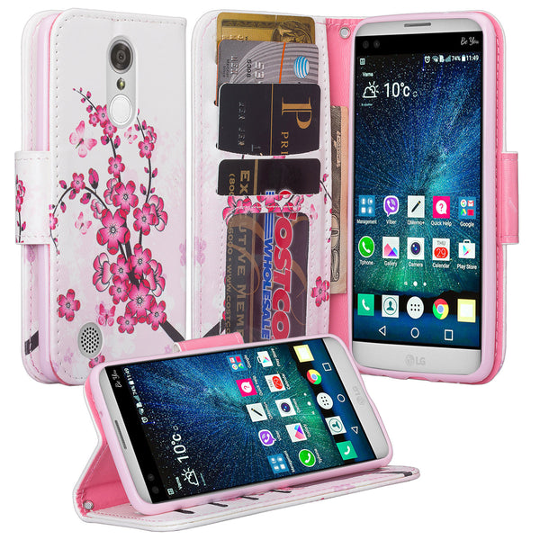LG LV3 cherry blossom wallet case - www.coverlabusa.com
