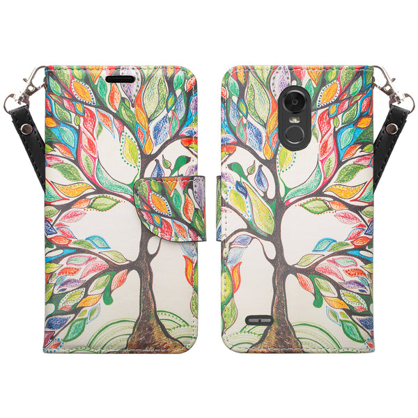 lg stylo 3 wallet case - vibrant tree - www.coverlabusa.com