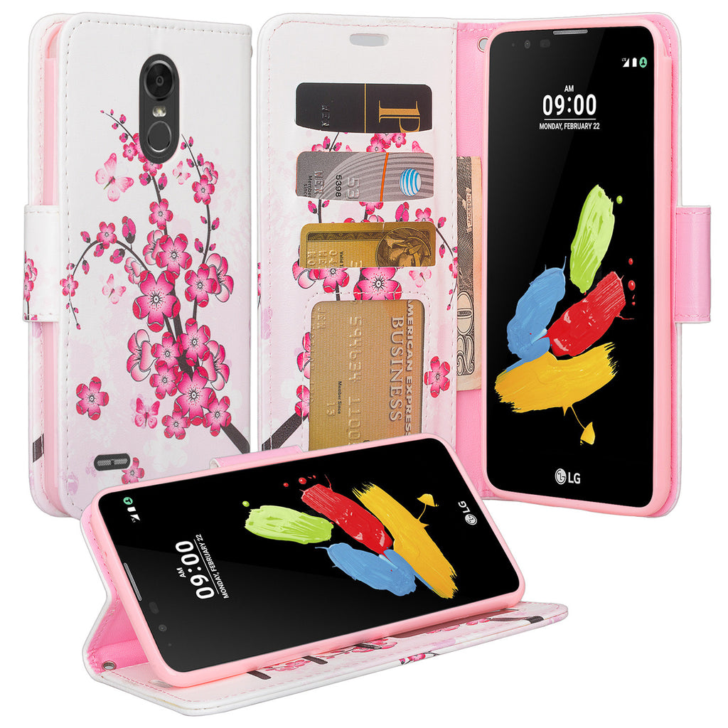 LG Stylo3 Wallet Case - cherry blossom - www.coverlabusa.com