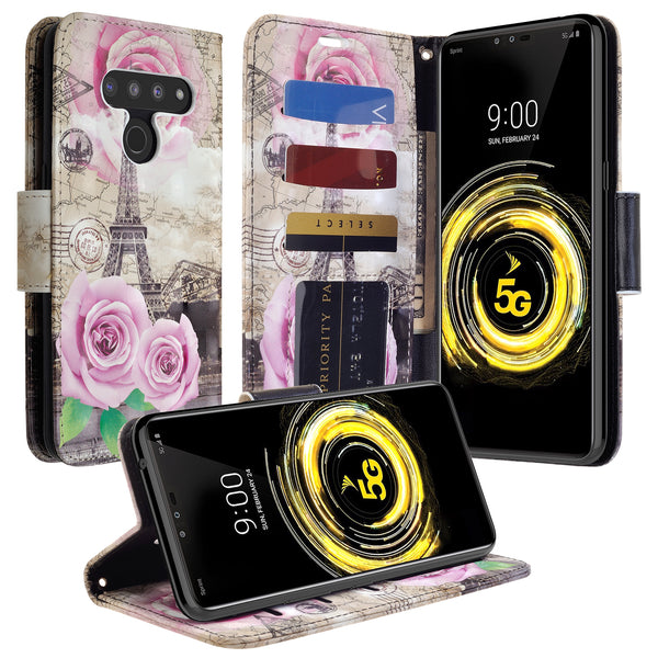 LG V50 ThinQ Wallet Case - paris - www.coverlabusa.com