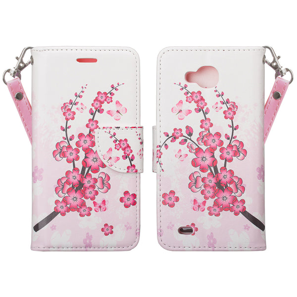 LG V9 Wallet Case - cherry blossom - www.coverlabusa.com