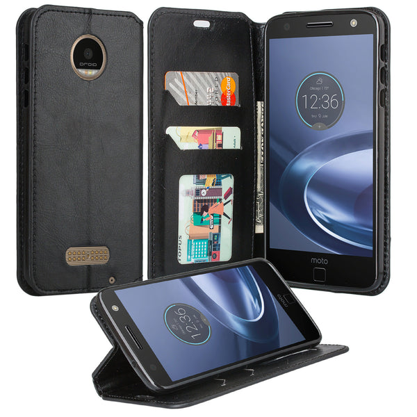 Moto z droid Case - Black - www.coverlabusa.com