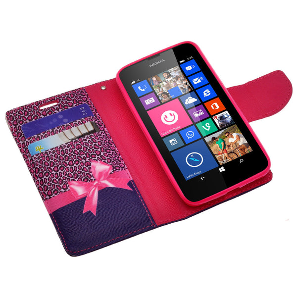 Nokia Lumia 635 Wallet Case - cheetah prints - www.coverlabusa.com